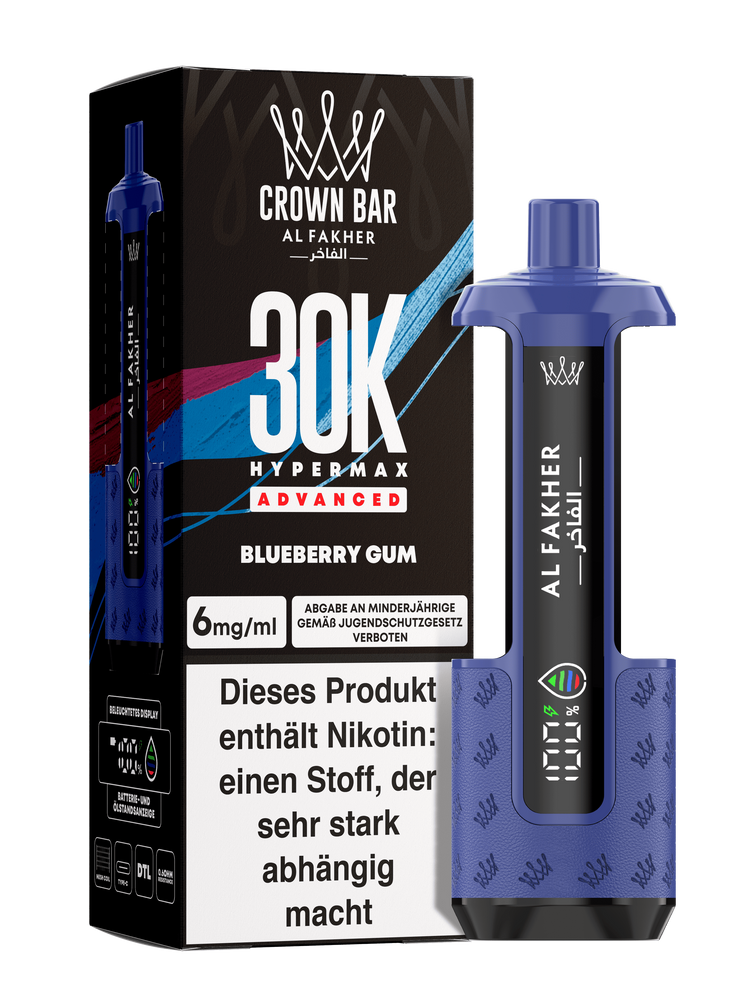 AL FAKHER 30K-950mAh-Blueberry Gum