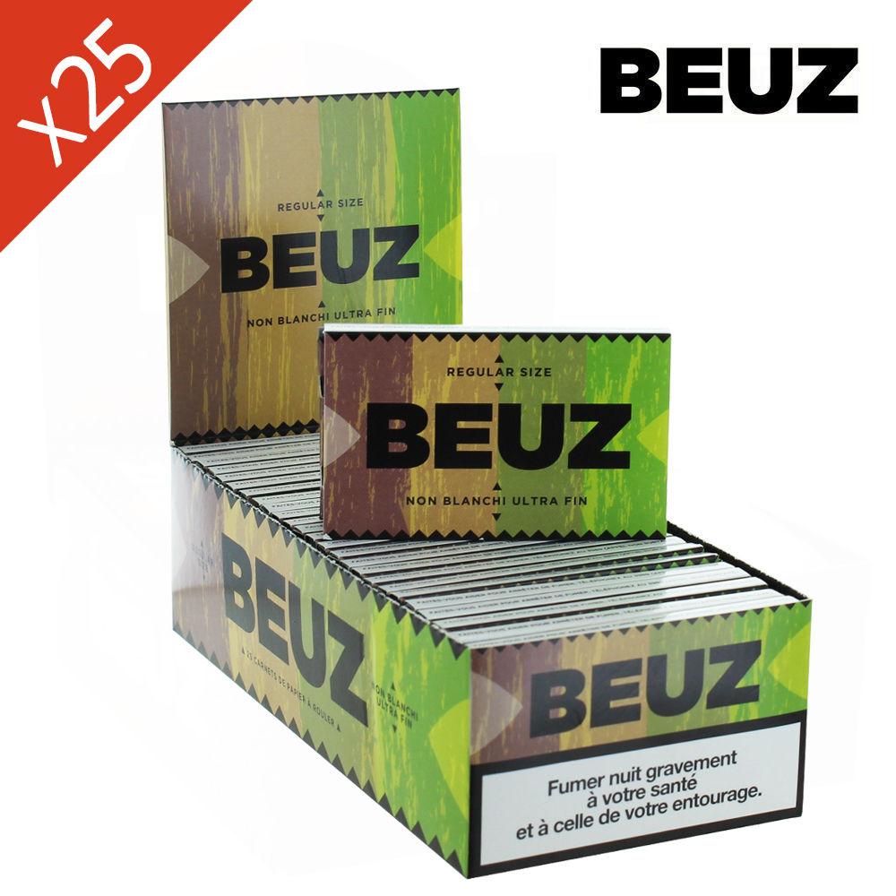 Feuille Regular Beuz Brown (25 carnets (B2B)
