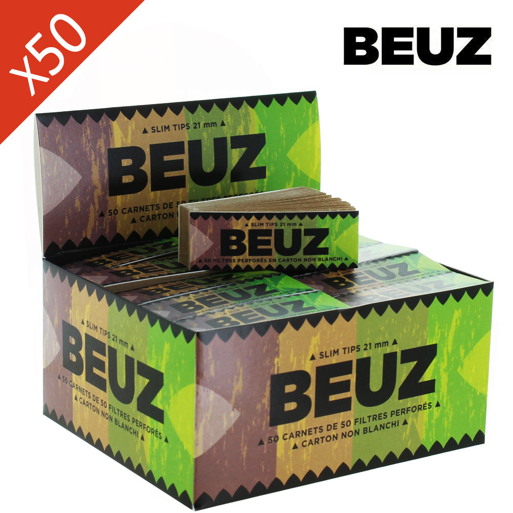 Filtre Carton Beuz Brown (50 carnets/boite) (B2B)