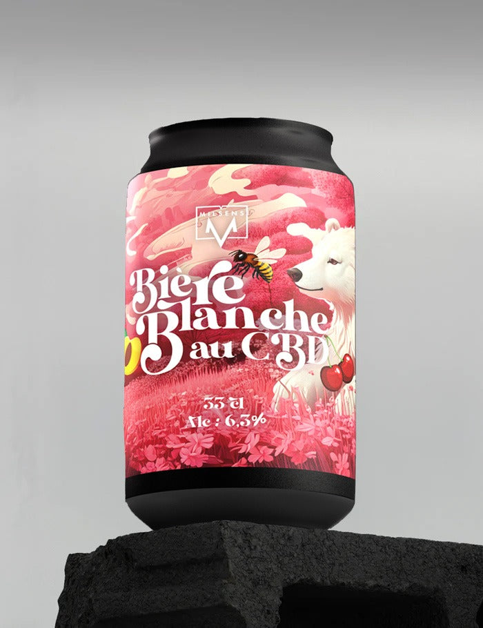 BIERE BLANCHE CBD