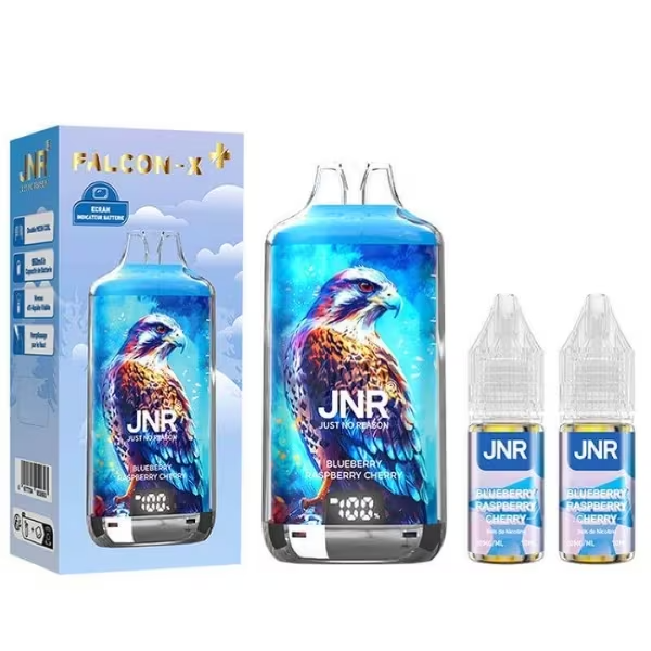 JNR Falcon-X 28K – Blueberry Raspberry