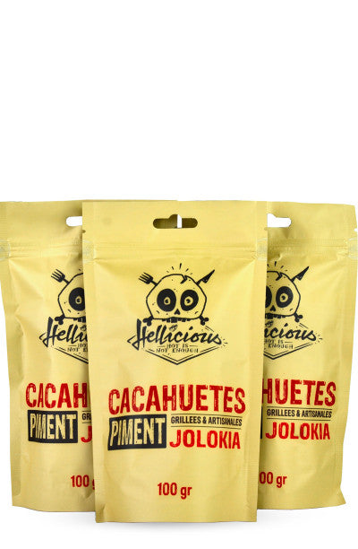 CACAHUÈTES AU PIMENT JOLOKIA HELLICIOUS