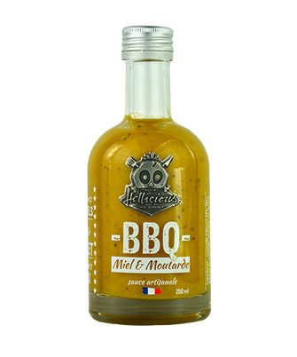 SAUCE BBQ MIEL & MOUTARDE HELLICIOUS