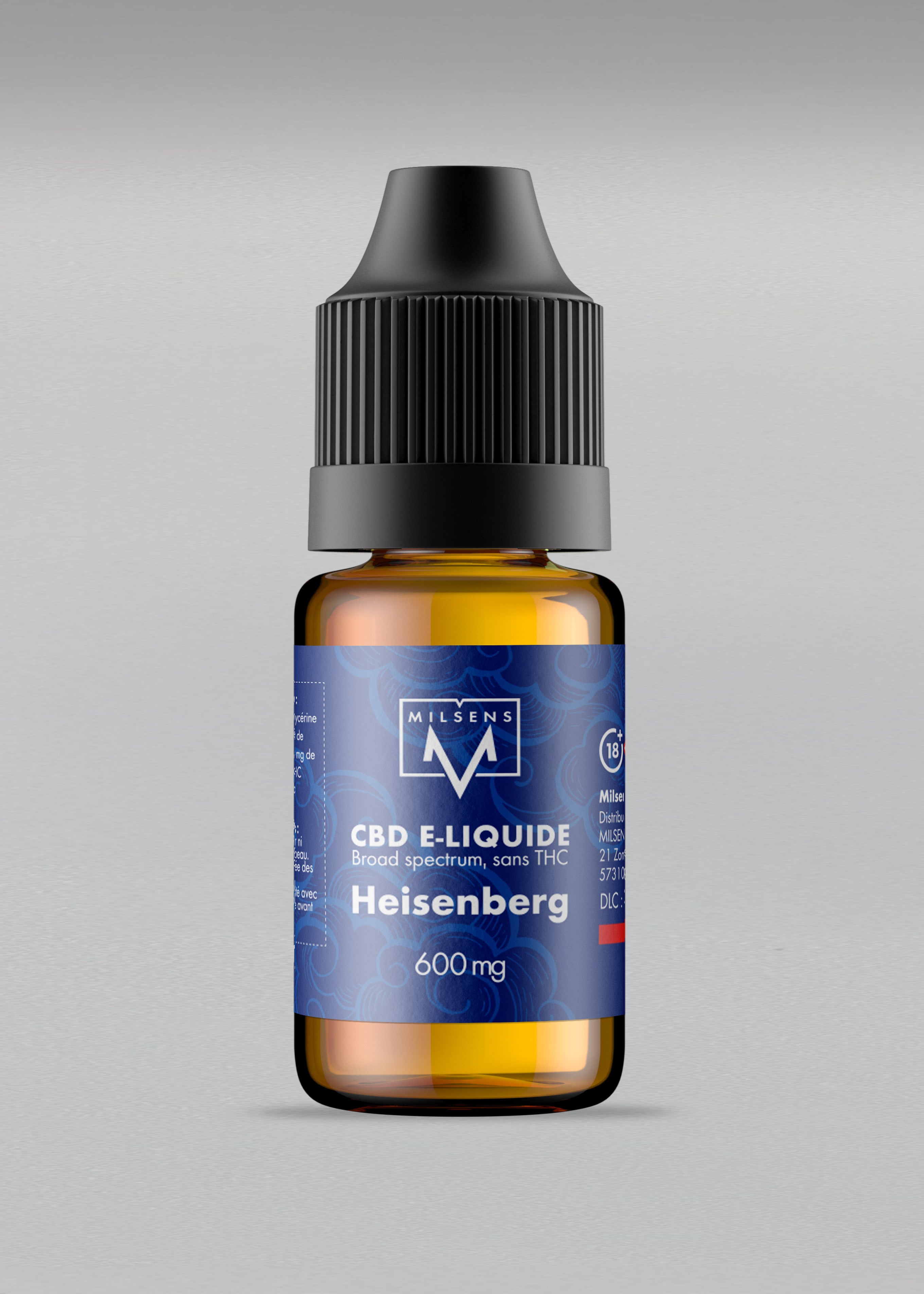 E-LIQUIDE CBD MILSENS-HEISENBERG 10ML 600MG