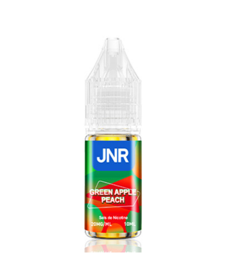 JNR E-liquide Green Apple Peach-10ml-20mg nicotine(sel)
