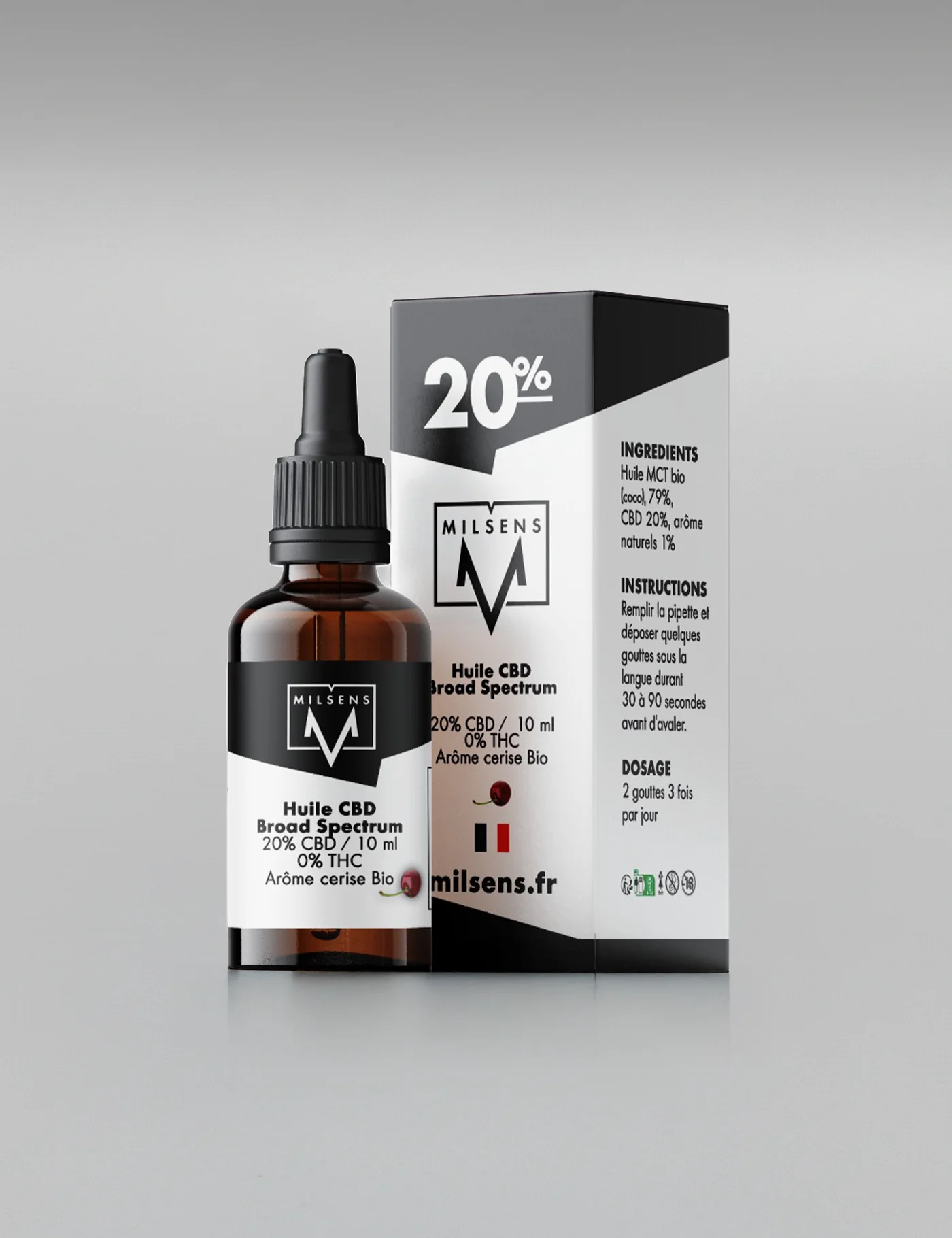 HUILE CBD 20% BROAD SPECTRUM