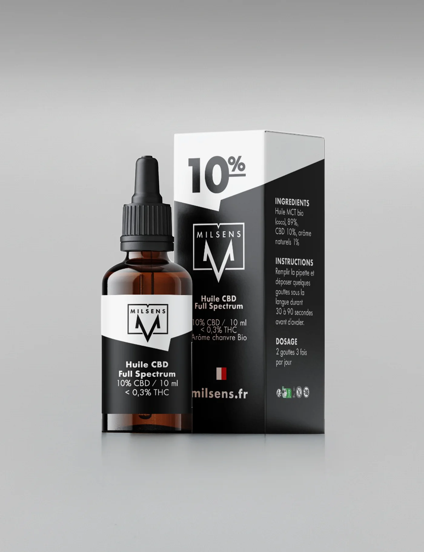 HUILE CBD 10% FULL SPECTRUM
