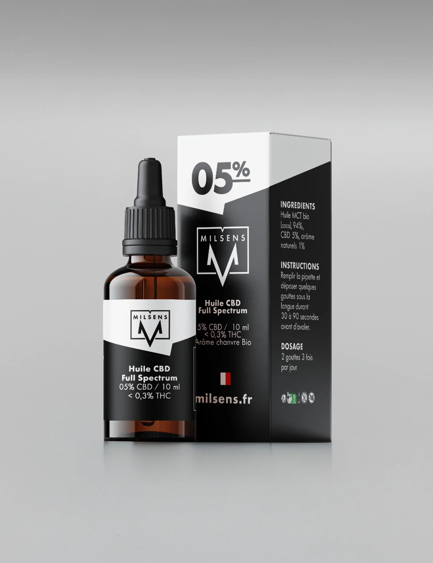 HUILE CBD 5% FULL SPECTRUM