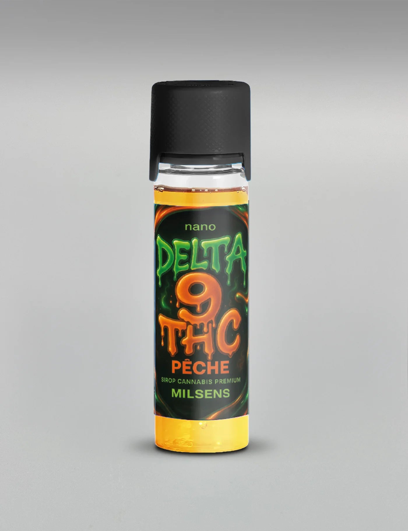 Sirop Delta‑9 THC – Saveur Pêche