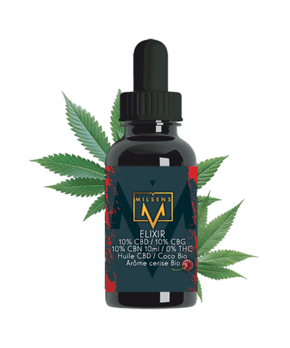 Huile CBD/CBN/CBG 10% / 10ml - MILSENS